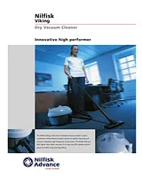 Nilfisk-Advance America Dry Vacuum Cleaner Листовка