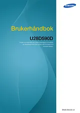 Samsung 28" UHD Monitor UD590 Manual Do Utilizador