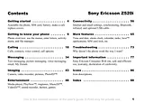 Sony Ericsson Z520i Справочник Пользователя