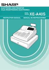 Sharp XE-A40S Manual Do Utilizador