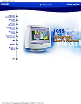 Philips 109S Benutzerhandbuch