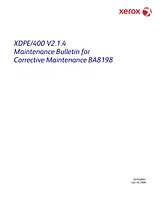 Xerox XDPE/400 (also known as EOMS I-Services) Support & Software Leaflet