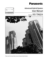 Panasonic KX-TA624 Manual De Usuario
