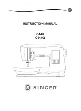 SINGER C440 LEGACY Instruction Manual