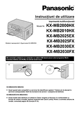 Panasonic KXMB2030FX Guía De Operación
