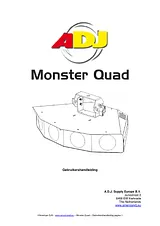 Adj DMX LED effect light No. of LEDs: 25 Monster Quad 1222300017 Data Sheet