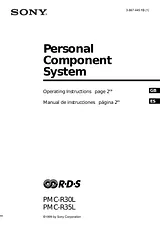 Sony PMC-R30L Справочник Пользователя