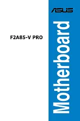 ASUS F2A85-V PRO Справочник Пользователя