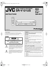 JVC SR-V101US 사용자 설명서
