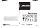 Korg Ax3000b User Manual