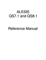 Alesis QS7.1 Manuel D’Utilisation