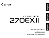 Canon Speedlite 270EX II Manual Do Proprietário