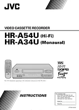 JVC HR-A34U Manual Do Utilizador