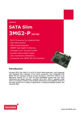 Innodisk SATA Slim 3MG2-P DGSLM-16GD81SC1DC 데이터 시트