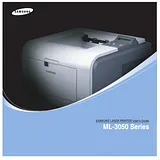 Samsung ML-3050 Справочник Пользователя