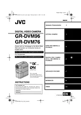 JVC GR-DVM76 Manuel D’Utilisation