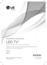 LG 47LB561V Owner's Manual