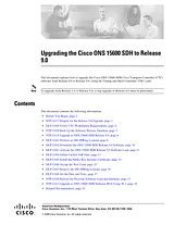 Cisco Cisco ONS 15600 SDH Multiservice Provisioning Platform (MSPP) Guia Da Instalação