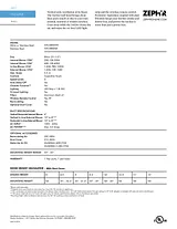 Zephyr AINM80ASX Specification Sheet