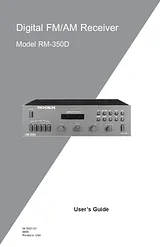 Bogen RM-350D User Manual