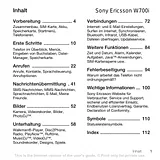 Sony Ericsson W700 User Manual