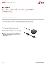 Fujitsu Smartcardreader USB Solo 3 ext S26381-F331-L220 Fiche De Données