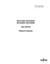 Fujitsu MHV2080BH Manual Do Utilizador