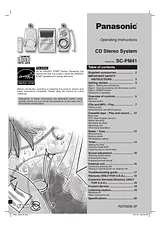 Panasonic SC-PM41 Manuale Utente