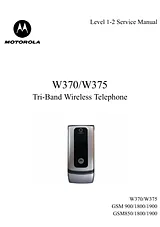 Motorola W375 Manuel D’Utilisation