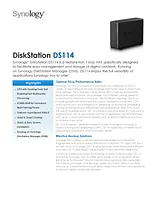 Synology DS114 DS114_3TB_WD_RED_24X7 ユーザーズマニュアル