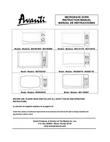 Avanti MO7082MB Manual De Instrucciónes