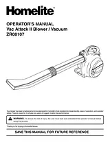 Homelite ZR08107 User Manual