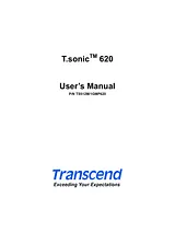 Transcend Information 620 Manuale Utente