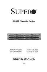 Supermicro SuperChassis 827H-R1200B CSE-827B-R1200B Manual Do Utilizador