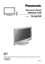 Panasonic tx-22lt3p 작동 가이드