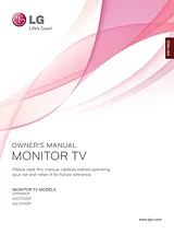 LG M237WDP-PC Owner's Manual
