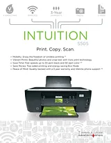 Lexmark Intuition S505 90T5005 Leaflet