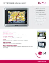 LG ln730 Guia De Especificaciones