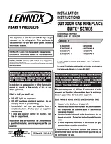 Lennox Hearth E42ODGNE-H Manuale Utente