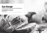 Samsung Freestanding Gas Ranges (NX58K7850 Series) Installationsanleitung