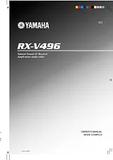 Yamaha RX-V496 Manuale Utente