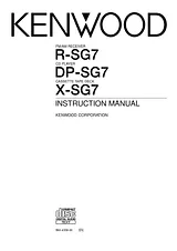 Kenwood DP-SG7 Manual De Usuario