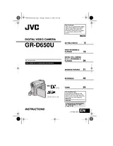 JVC GR-D650US 用户手册
