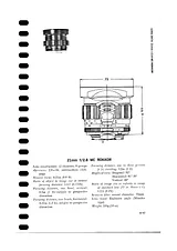 MINOLTA AF 16 mm f/ 2.8 FishEye Lens Technical Manual