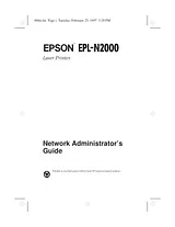 Epson EPL-N2000 Network Guide
