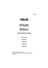 ASUS P5GD2 Deluxe Краткое Руководство По Установке