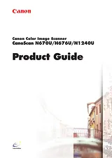 Canon CanoScan N670U Guía De Información