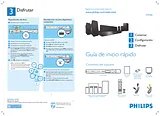 Philips HTS3365/55 快速安装指南