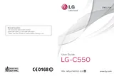 LG LG C550 Manuale Proprietario