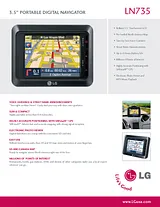 LG LN735 Guia De Especificaciones